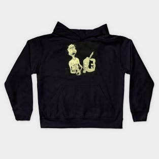 surreal and absurd line Kids Hoodie